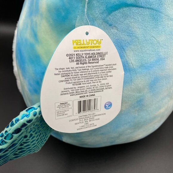 Squishmallow Shantira 22” Tall Blue - Picture 5 of 8